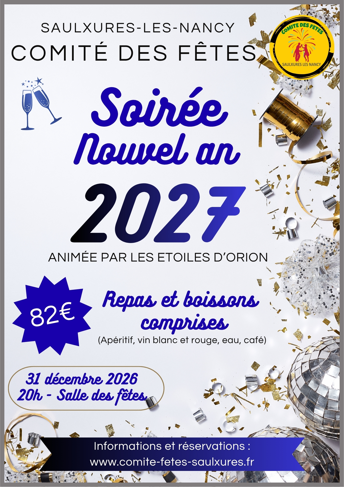 Affiche Nouvel An 2027